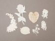 画像2: 1900年頃 アンティーク ダイカットクロモ 7点のセット (2)