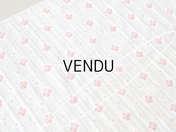 画像5: アンティーク  薔薇模様 コットン製 ファブリック 95×73cm (5)