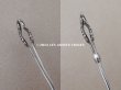 画像7: アンティーク シルバー製 ハンドモチーフのクリップ ドレス用 (7)