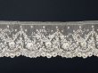 画像3: 18世紀末~19世紀初頭 アンティーク  アランソンレース 0.8m 12.4cm幅 ミュージアムピース (3)