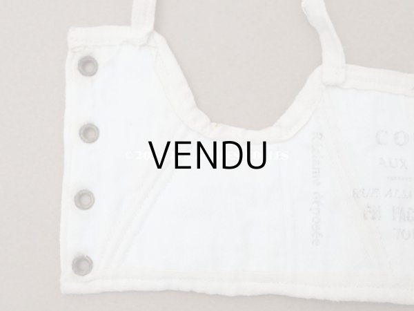 画像8: アンティーク ドール用 小さなコルセット CORSET AUX SULTANES (8)