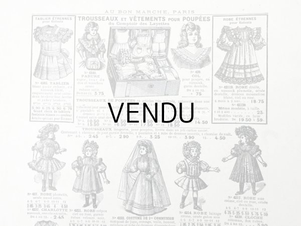 画像10: アンティーク ボンマルシェ ドールのカタログ 玩具 ETRENNES-JOUETS - AU BON MARCHE - (10)