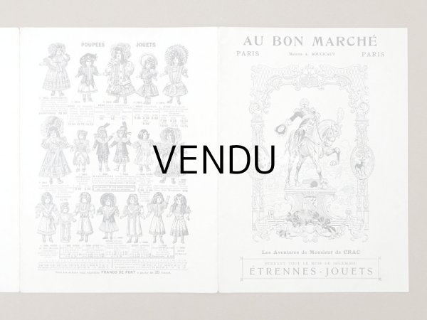 画像5: アンティーク ボンマルシェ ドールのカタログ 玩具 ETRENNES-JOUETS - AU BON MARCHE - (5)