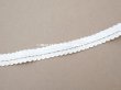 画像5: アンティーク スカラップレース ドット刺繍入り  (5)
