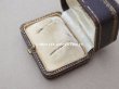 画像9: アンティーク 金彩入り ピアス用 ジュエリーボックス チョコレートブラウン (9)