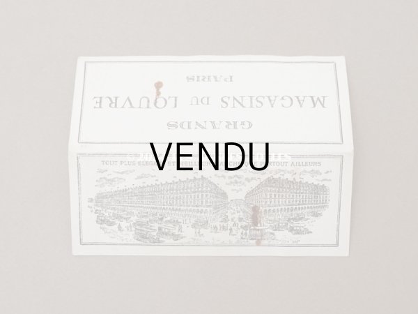 画像3: アンティーク ルーブル百貨店 薔薇模様 生地見本 COMPTOIR DES INDIENNES N 17 - GRANDS MAGASINS DU LOUVRE - (3)