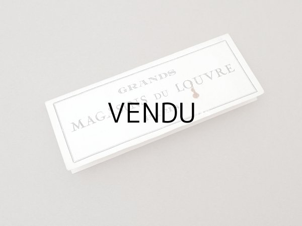 画像4: アンティーク ルーブル百貨店 薔薇模様 生地見本 COMPTOIR DES INDIENNES N 17 - GRANDS MAGASINS DU LOUVRE - (4)