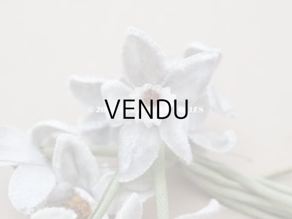 画像4: アンティーク ベルベットの布花　 (4)