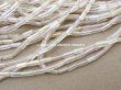 画像4: アンティーク カット入り ガラスビーズ オーロラ加工 4〜4.5×2mm弱 30g (4)