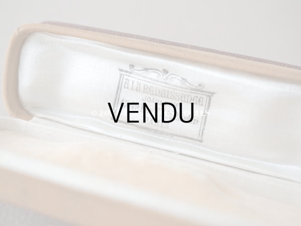 画像3: アンティーク ジュエリーボックス キャメル エパングル (3)