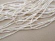 画像3: アンティーク カット入り ガラスビーズ オーロラ加工 4〜4.5×2mm弱 30g (3)