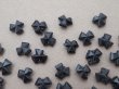 画像2: アンティーク フレンチジェット ビーズ カット入り 7.5mm 約41ピース  (2)