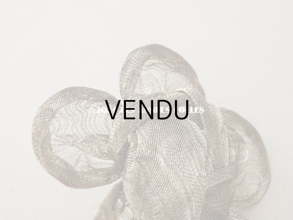 画像3: アンティーク 薔薇のモチーフ メタルレース 2点セット (3)