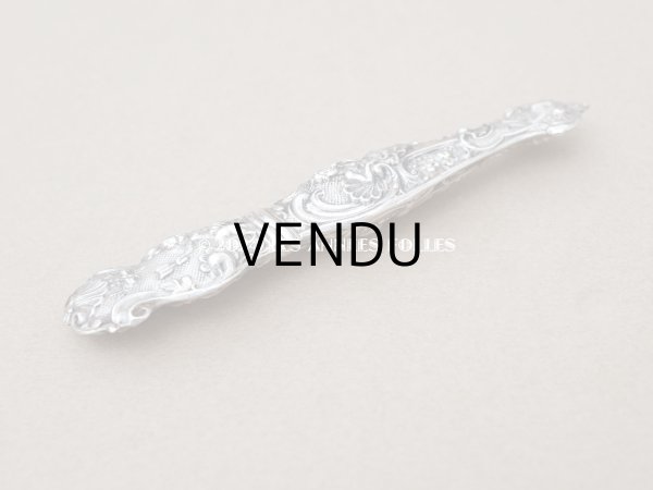 画像5: ＊蚤の市＊アンティーク シルバー製 天使のニードルケース ロココ調  (5)