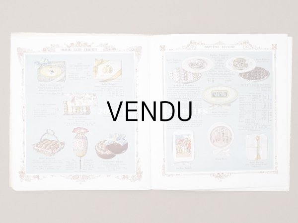 画像9: 1914年 アンティーク 【マルキーズ・ ドゥ・セヴィニエ】 のカタログ A LA MARQUISE DE SEVIGNE CHOCOLAT DE ROYAL (9)