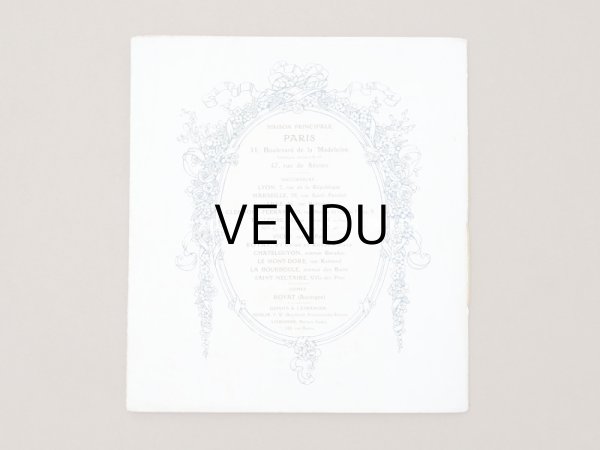 画像3: 1914年 アンティーク 【マルキーズ・ ドゥ・セヴィニエ】 のカタログ A LA MARQUISE DE SEVIGNE CHOCOLAT DE ROYAL (3)