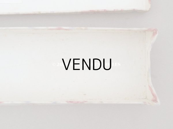 画像11: アンティーク 薔薇模様のほぐし織り カルトナージュボックス グローブボックス  (11)