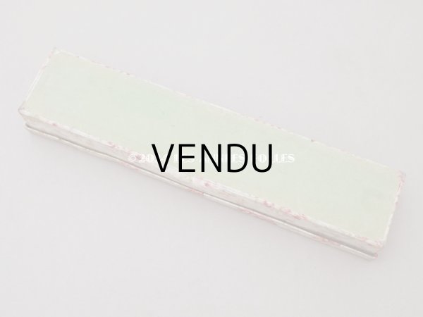 画像7: アンティーク 薔薇模様のほぐし織り カルトナージュボックス グローブボックス  (7)