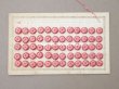 画像3: 19世紀 アンティーク シルク製 くるみボタン 13mm 6ピースのセット ローズピンク (3)