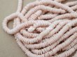 画像2: アンティーク ゼラチン製  スフレ スパンコール パウダーピンク 4mm COL 8 (2)