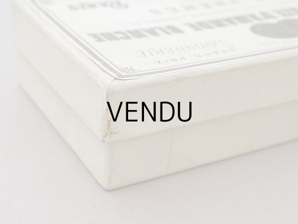 画像6: アンティーク レースペーパー付き ソープボックス SAVON A LA PATE D'AMANDE BLANCHE - GELLE FRERES - (6)