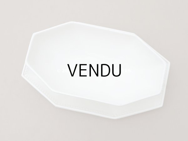 画像5: アンティーク オクトゴナル ソーシエール モントロー - CREIL ET MONTEREAU - (5)