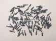 画像4: アンティーク ゼラチン製 スフレ スパンコール アイシクル型 ブラック 16mm 100ピースのセット (4)