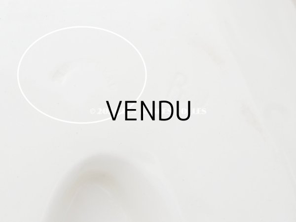 画像7: アンティーク オクトゴナル ソーシエール モントロー - CREIL ET MONTEREAU - (7)