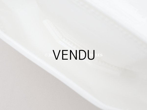 画像10: アンティーク オクトゴナル ソーシエール モントロー - CREIL ET MONTEREAU - (10)