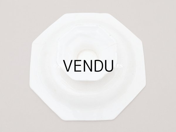 画像8: アンティーク オクトゴナル 小さなコンポティエ クレイユ・エ・モントロー - CREIL ET MONTEREAU - (8)