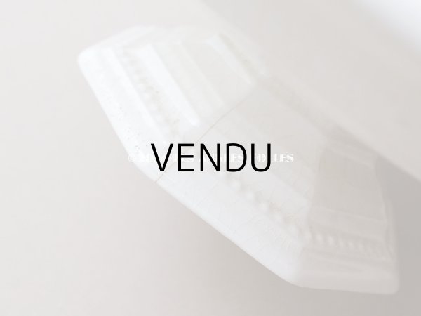 画像10: アンティーク オクトゴナル 小さなコンポティエ クレイユ・エ・モントロー - CREIL ET MONTEREAU - (10)