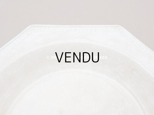 画像6: アンティーク オクトゴナル 小さなコンポティエ クレイユ・エ・モントロー - CREIL ET MONTEREAU - (6)