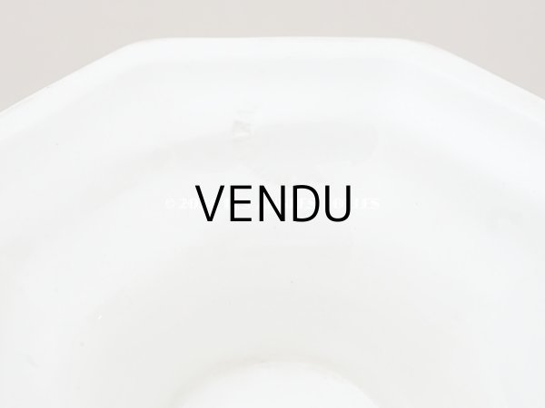 画像9: アンティーク オクトゴナル 小さなコンポティエ クレイユ・エ・モントロー - CREIL ET MONTEREAU - (9)