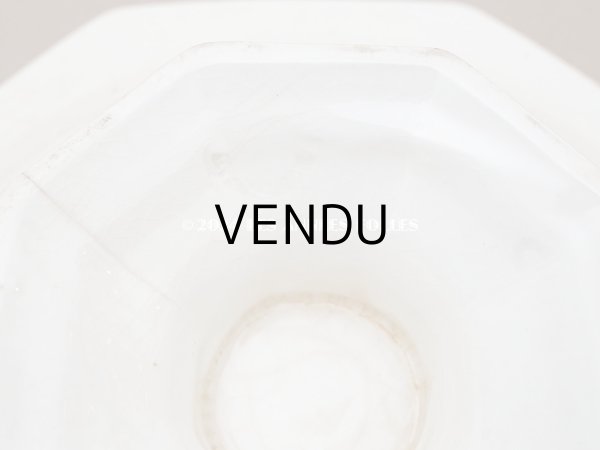 画像9: アンティーク オクトゴナル 小さなコンポティエ クレイユ・エ・モントロー - CREIL ET MONTEREAU - (9)