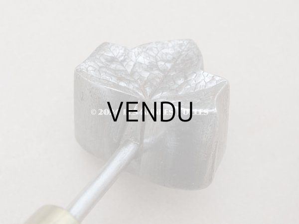 画像7: 19世紀末 アンティーク  こて & 抜き型 アイビーのリーフ 3点セット (7)