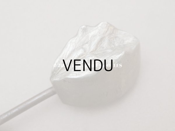 画像4: 19世紀末 アンティーク  こて リーフ 型押し  (4)