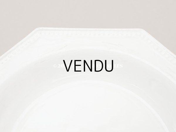 画像5: アンティーク オクトゴナル 小さなコンポティエ クレイユ・エ・モントロー - CREIL ET MONTEREAU - (5)