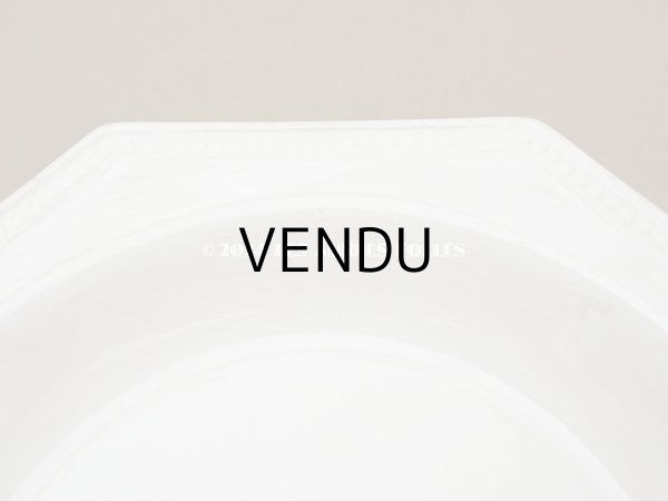 画像6: アンティーク オクトゴナル 小さなコンポティエ クレイユ・エ・モントロー - CREIL ET MONTEREAU - (6)