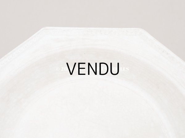 画像3: アンティーク オクトゴナル 小さなコンポティエ クレイユ・エ・モントロー - CREIL ET MONTEREAU - (3)