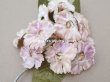 画像4: アンティーク シルクベルベット製 布花 パウダーピンク (4)