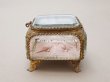 画像16: 19世紀末 アンティーク ジュエリーボックス ピンクのシルククッション  (16)