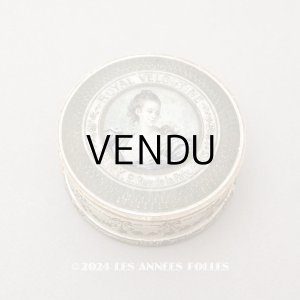 画像: 1900年頃 アンティーク パウダーボックス ROYAL VELOUTE - CH.FAY PARIS -