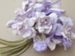画像2: 1900年頃 アンティーク 菫の布花 パルマスミレ (2)
