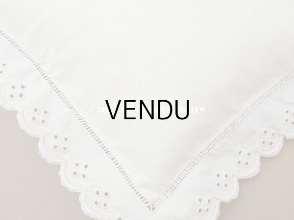 画像5: 1900年頃 アンティーク ドール用 手縫い&手刺繍のクッション  (5)