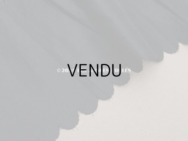 画像5: 1900年頃 アンティーク シルク製 リボン 黒 4.75m 幅11.8cm ドレスの裾  (5)