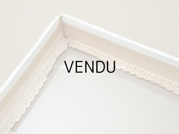 画像10: アンティーク プレザントワール 硝子の蓋のショーケース 初聖体の腕章入れ (10)