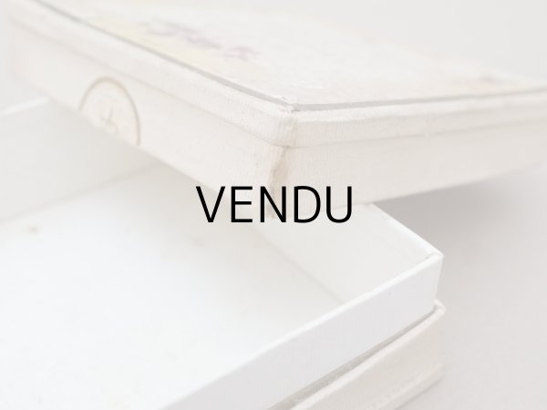 画像10: アンティーク ボンマルシェ 菫のパウダーボックス POUDRE DE RIZ VIOLETTE OLGA - PARFUMERIE DU BON MARCHE PARIS - (10)