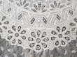画像15: 19世紀末 アンティーク 結婚式のハンカチ モノグラム刺繍入り ホワイトワーク＆手編みのヴァランシエンヌレース (15)
