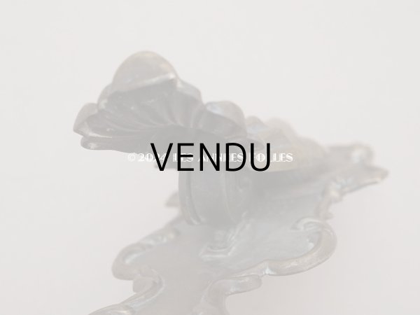 画像8: アンティーク ブロンズ製 ハンドモチーフの大きなクリップ  (8)