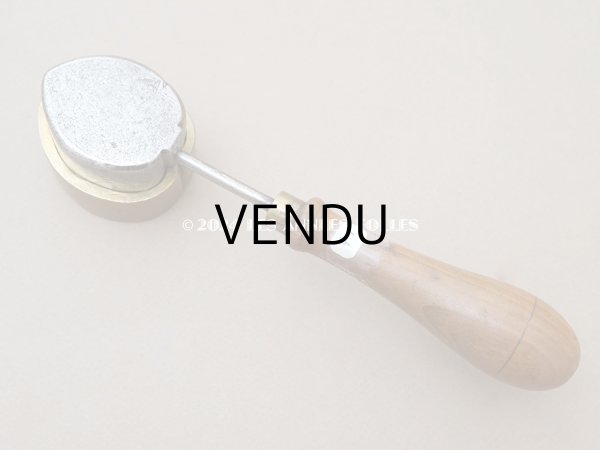 画像5: 19世紀末 アンティーク こて リーフ 型押し  (5)